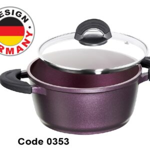 WX 15348 IMPERA Cooking pot, 20 cm Colour aubergine purple