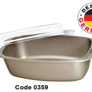 WX 15214 IMPERA Square Roaster, Colour Champagne gold