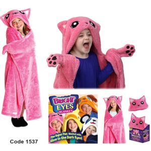 Wara Bright Eyes Blanket - Kitty